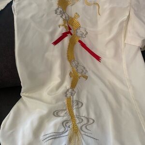 Robe with Dragon Embroidery